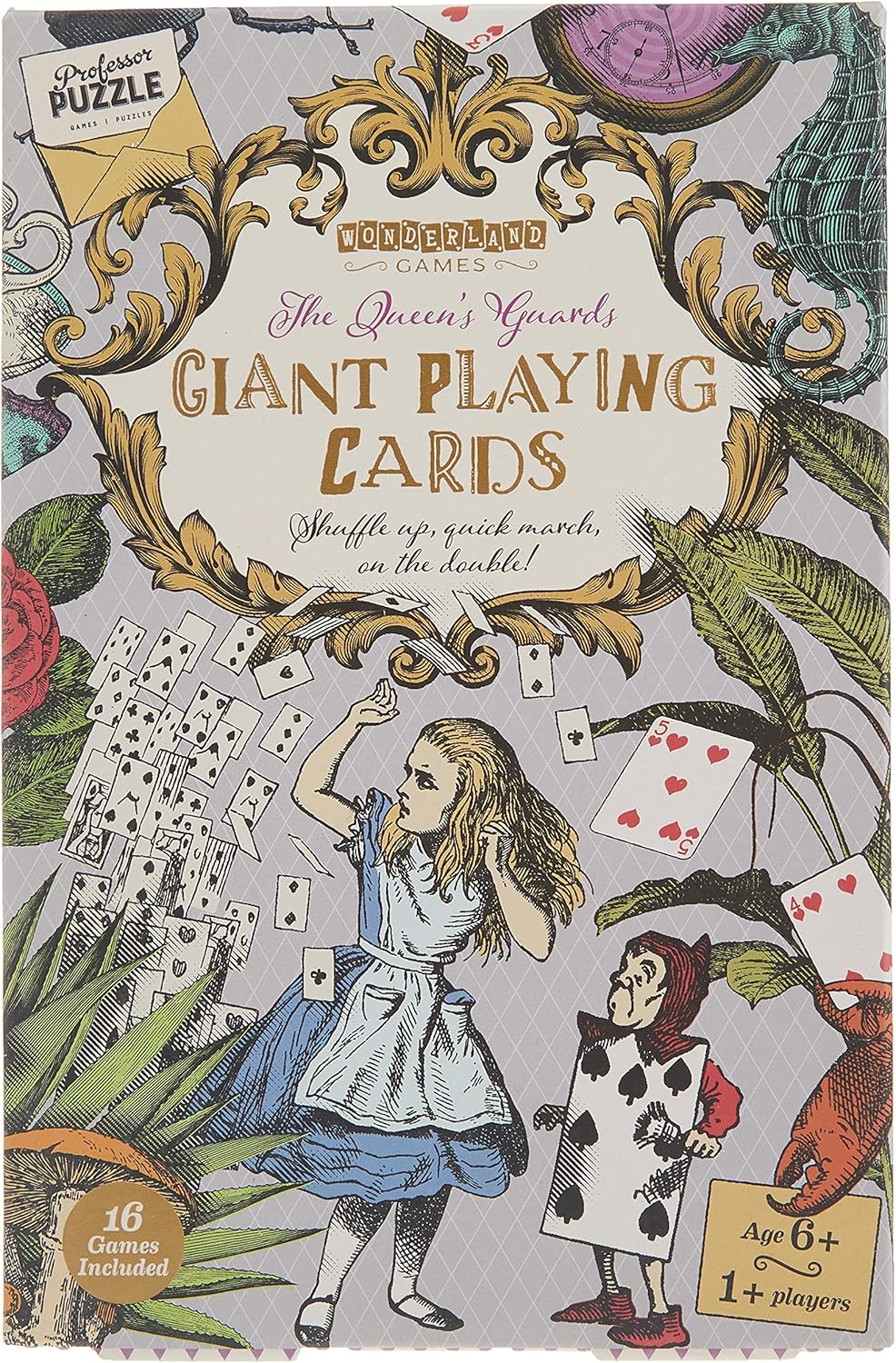 The White Rabbit's Scavenger Hunt by Professor Puzzle. - Alice in Wonderland Themed Treasure Hunt for The Whole Family.
