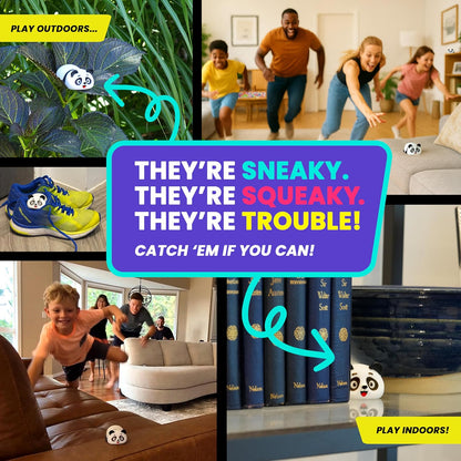 Pandamonium - Chaos Has Never Been This Cute! | The Hilarious Action-Packed Family Party Game for Kids, Teens and Adults | A Scavenger Hunt Card & Board Game for Ages 5+, 3-8 Players