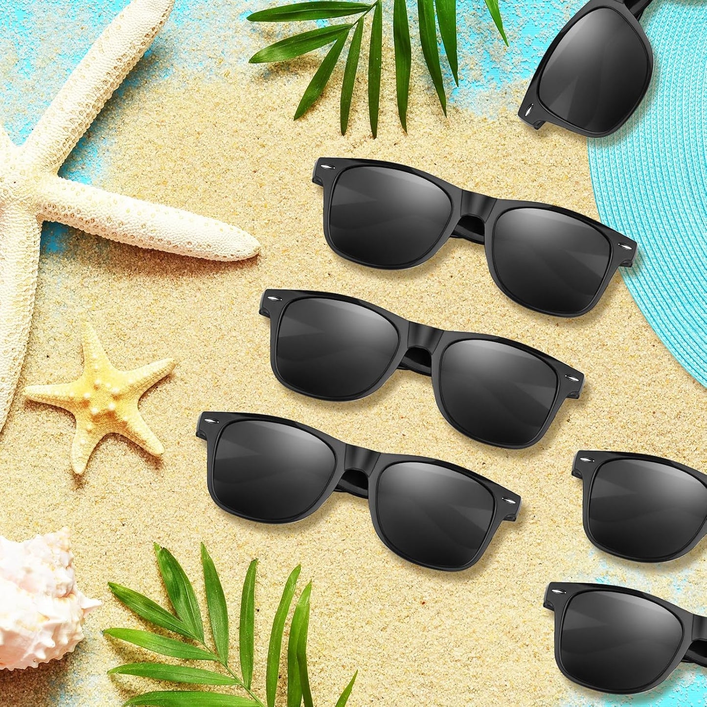 ASTARON Sunglasses Bulk, 6/12/24/48 Pack Sunglasses Party Favors for Summer Beach Pool Birthday Wedding Party Supplies