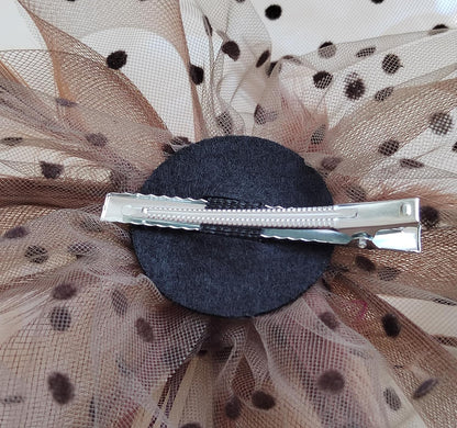 Fascinators Hat Women Tea Party Headband Flower Cocktail Mesh Feathers Hair Clip Kentucky Derby Hat Wedding