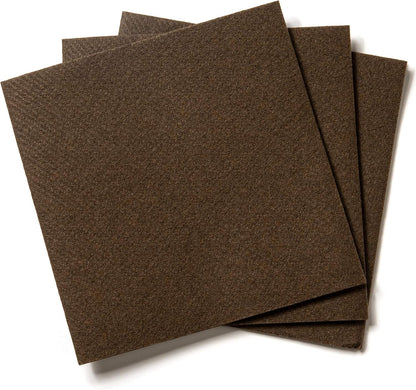 AH AMERICAN HOMESTEAD Cocktail Napkins-Disposable Beverage/Bar Napkins-White Linen-Like Square Napkins-Eco-Friendly & Compostable-Everyday Use, Party or Wedding 4.75inch x 4.75inch (100 Count, White)