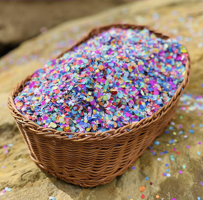Jergrim Festive Mexican Confetti Bag- 1.2lbs/544gr. Bulk Bag, Perfect for Birthday, Piñata filler, Easter Egg Fillers (cascarones), Wedding Toss, Fiesta Party Decor, Cinco de Mayo, Easter egg filler