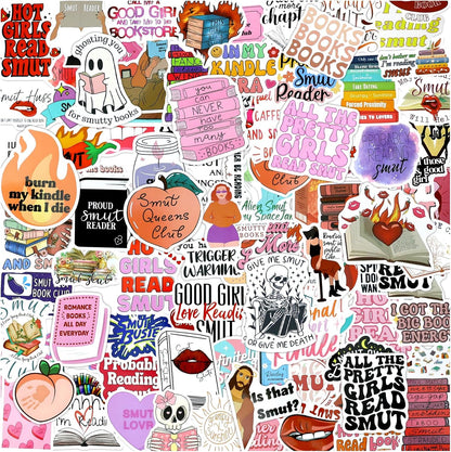 200Pcs Water Bottle Stickers for Kids, Cute Stickers for Water Bottles, Vinyl Waterproof Aesthetic Laptop Sticker Pack Classroom Prizes Skateboard for Kids Teens Girls Students (Cute-200pcs)