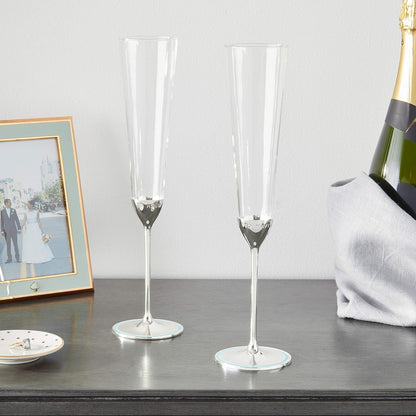 Kate Spade New York Take the Cake Knife and Server 2-Piece Dessert Serving Set, Silver-plate and Turquoise
