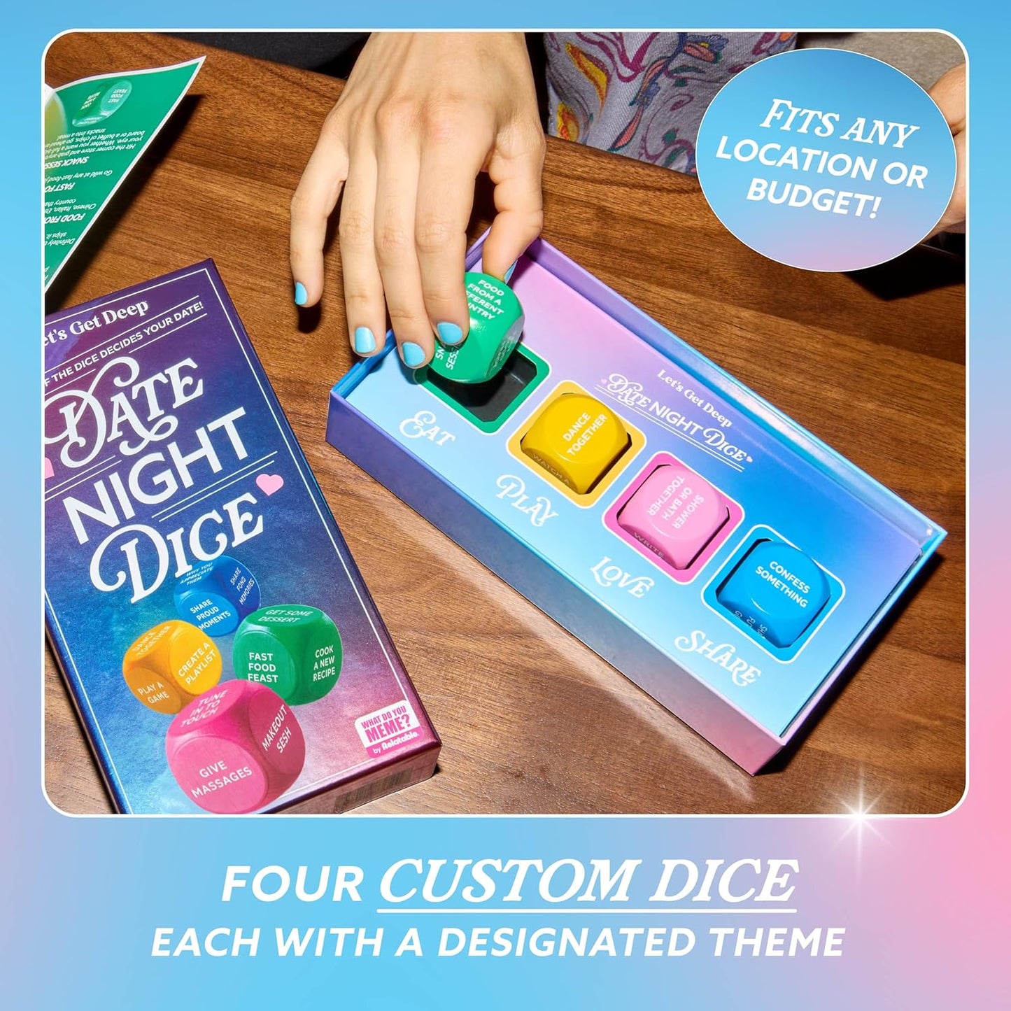 Let's Get Deep: Friends Edition by Relatable, Fun Group Card Game, Easy Adult Game for Game Night, Perfect for Party Games with Friends, Includes 400 Question Cards, Three Increasingly Personal Levels