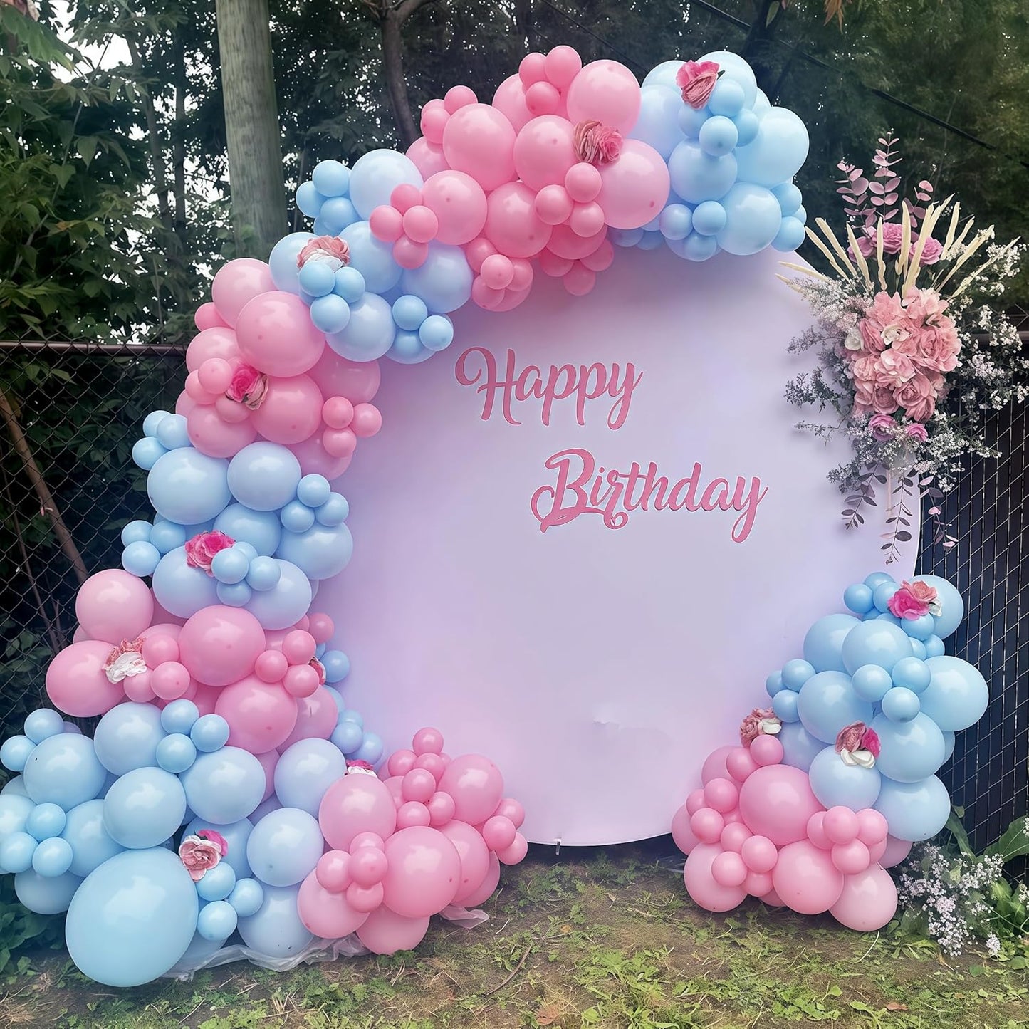 Blue Silver Balloons Set, 12 Inch Blue and Silver Balloons Dark Navy and Confetti Party Latex Balloon, Macaron Metallic Baby Blue Mixed Balloon for Birthday Graduation Baby Shower Wedding Retirement