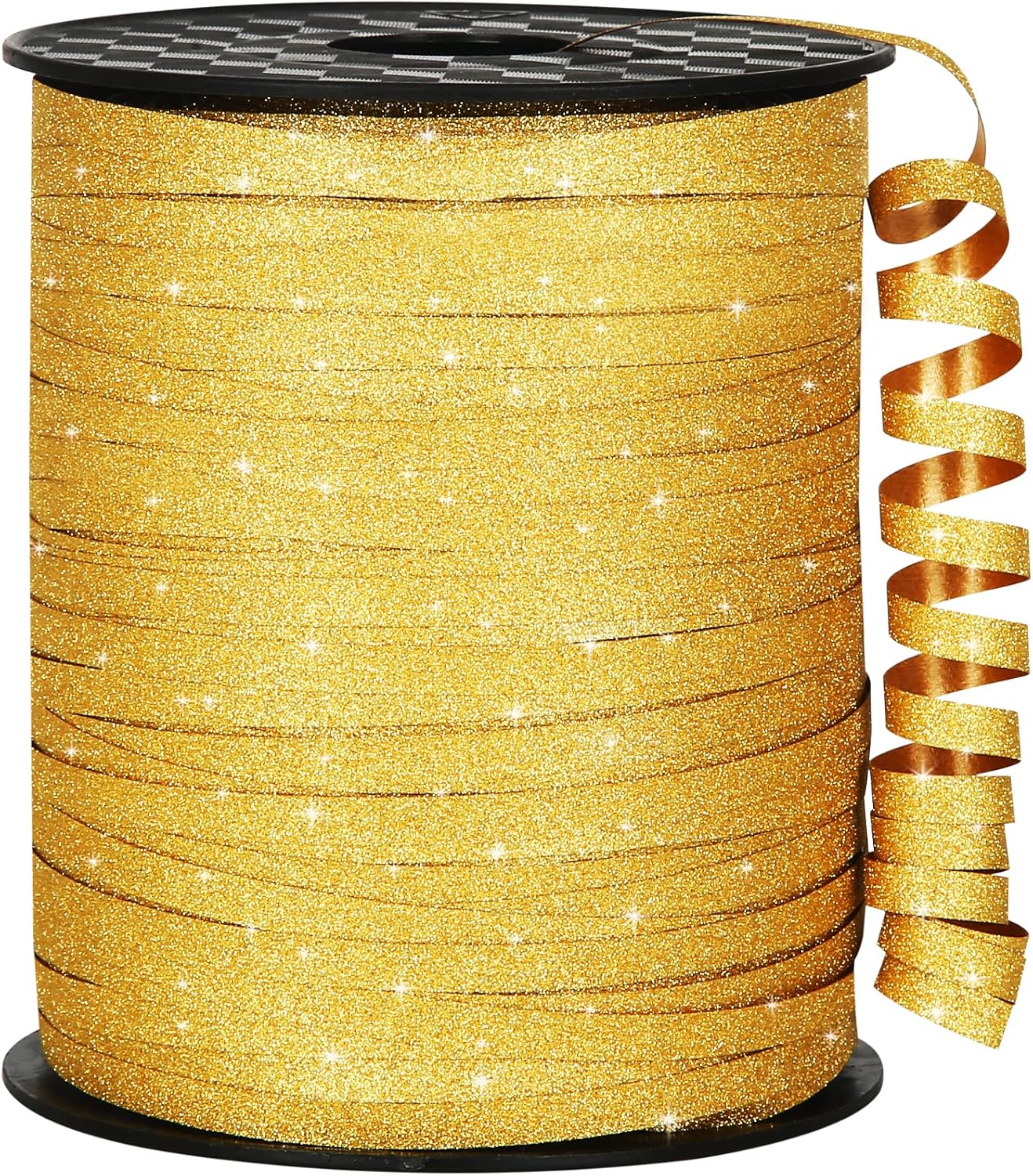 Rose Gold Curling Ribbon - 500 Yard Shiny Metallic Curling Ribbon for Gift Wrapping, Balloons, Birthdays & Parties