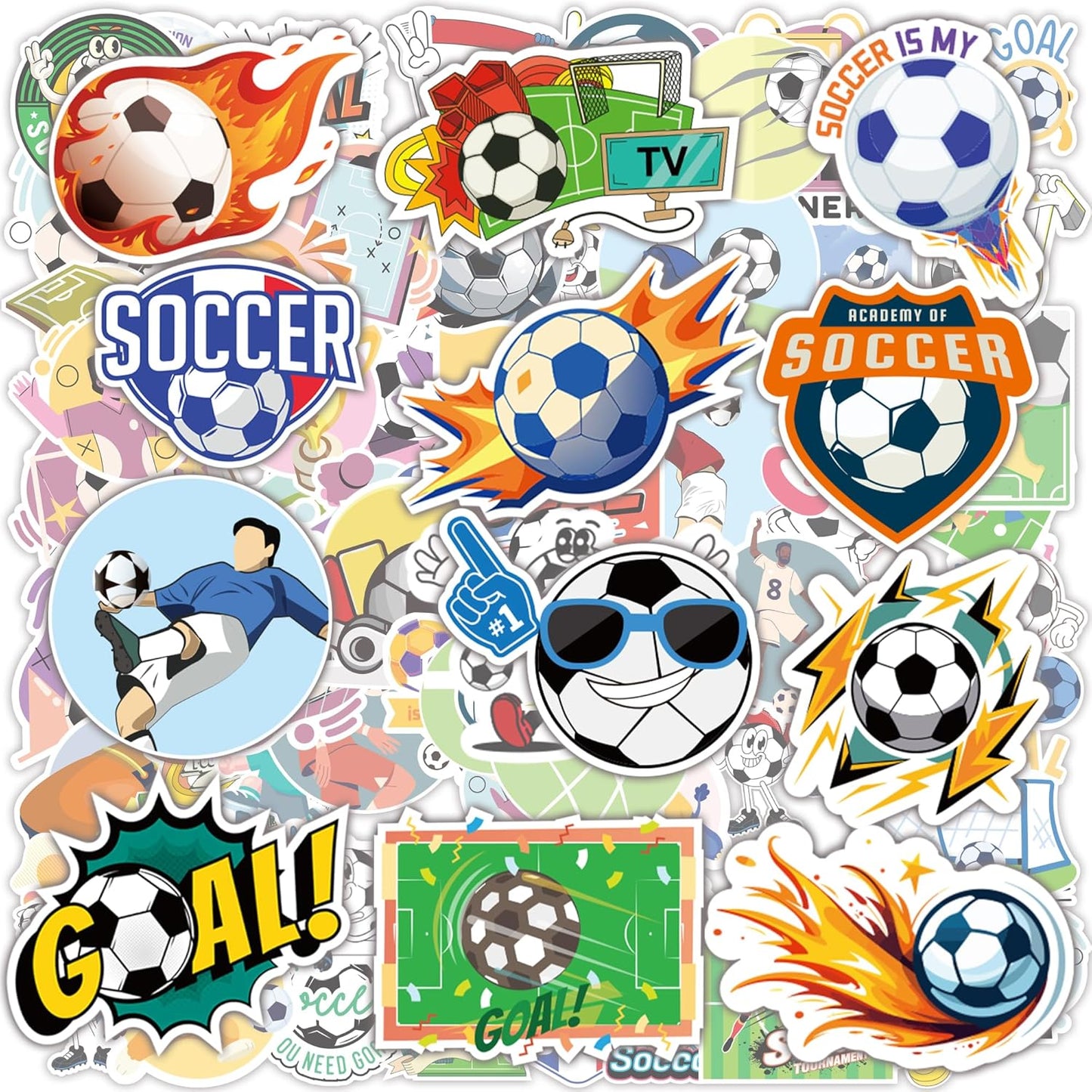 OHOME 100 PCS Water Bottle Stickers for Kids,Cute Animal Aesthetic Sticker Pack - Waterproof Vinyl Kawaii Stickers for Girls Boy Classroom Prizes,Party Favors for Scrapbook, Laptops, Journal,Birthday