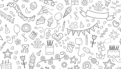 Animal Fun Design – Square Tablecloth 60”X60” – Interactive Coloring Tablecloth for Kids - Poly/Cotton Fabric – Washable and Reusable – DIY Activity for Children and Adults