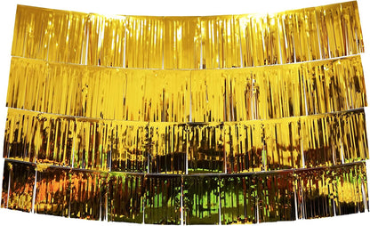 Tissue Paper Fringe Tassel Party Garland - Perfect Backdrop for All Events & Occasions (6-Count, Pastel Mix)