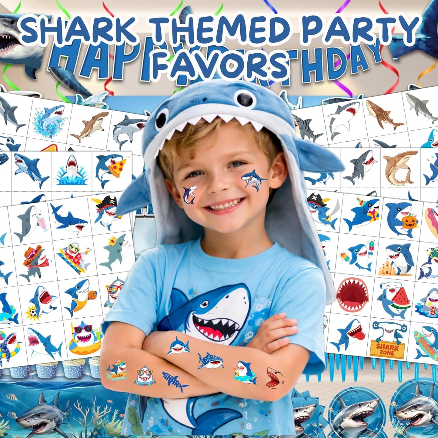 Tropical Flower Hawaiian Temporary Tattoos for Kids - 96 PCS Pre-cut Hawaii Luau Hibiscus Plumeria Party Favors Flower Summer Waterproof Stickers for Summer Aloha Party Decoration Supplies