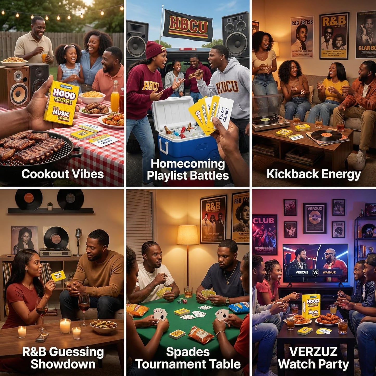 Black Owned Hood Charades Card Games for People Its A Thing Game! Urban Night Trivia Adults But Culture. If You Love The Kulture