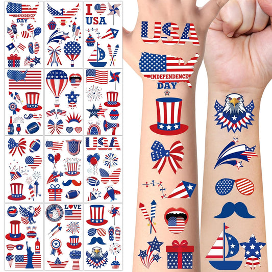 127 Pcs Cinco De Mayo Temporary Tattoos, 12 Sheets Metallic Fiesta Fake Tattoos for Cinco De Mayo Party Favors, Cactus Mexican Themed Tattoo for Mexican Fiesta Party Decorations Supplies Gifts Prize