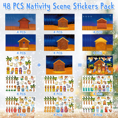 LINAYE 24 Sheets Insect Stickers with Jar Scenes, Make Your Own Bug Jar Stickers, Spring Crafts Activities for Kids Spring Party Decorations Supplies for Kids