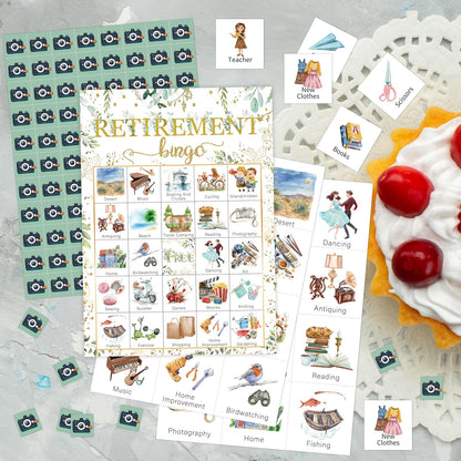 Book Bingo Game, Reading Party Bingo Cards Set, Read Themed Party Games Supplies for Book Lovers, Adults Family Friends Holiday Activities Favors Decorations for 24 Player, 01
