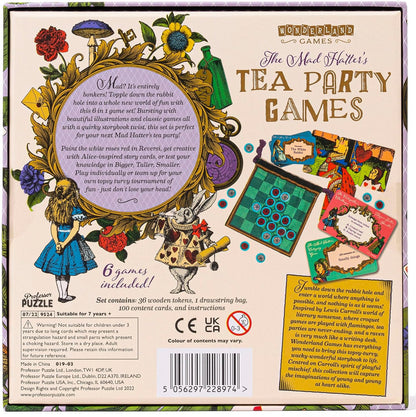 The White Rabbit's Scavenger Hunt by Professor Puzzle. - Alice in Wonderland Themed Treasure Hunt for The Whole Family.