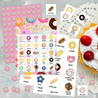Book Bingo Game, Reading Party Bingo Cards Set, Read Themed Party Games Supplies for Book Lovers, Adults Family Friends Holiday Activities Favors Decorations for 24 Player, 01