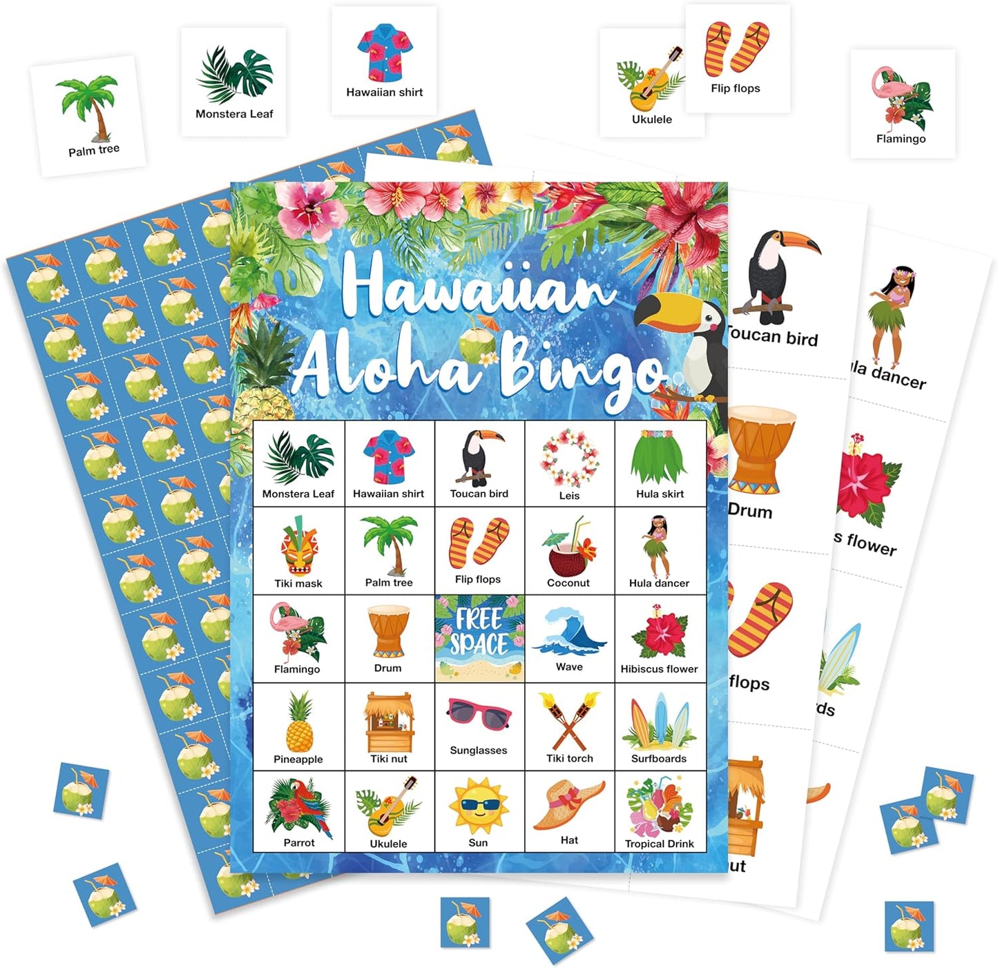 Book Bingo Game, Reading Party Bingo Cards Set, Read Themed Party Games Supplies for Book Lovers, Adults Family Friends Holiday Activities Favors Decorations for 24 Player, 01