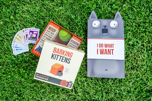 Exploding Kittens Party Pack - 2-10 Players - Ages 7+ - 15 Minutes to Play - Party & Family Card Game for Kids & Adults
