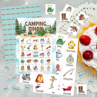 Book Bingo Game, Reading Party Bingo Cards Set, Read Themed Party Games Supplies for Book Lovers, Adults Family Friends Holiday Activities Favors Decorations for 24 Player, 01