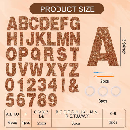 BEISHIDA 116 PCS A-Z DIY Letter Banner Kit Make Your Own Banner Including 111 Letters and Numbers 3 Rope and 2 Threading Device,Customized for Birthday Graduation Wedding Decor Black