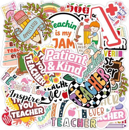 OHOME 100 PCS Water Bottle Stickers for Kids,Cute Animal Aesthetic Sticker Pack - Waterproof Vinyl Kawaii Stickers for Girls Boy Classroom Prizes,Party Favors for Scrapbook, Laptops, Journal,Birthday