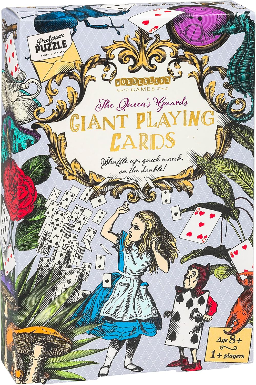 The White Rabbit's Scavenger Hunt by Professor Puzzle. - Alice in Wonderland Themed Treasure Hunt for The Whole Family.