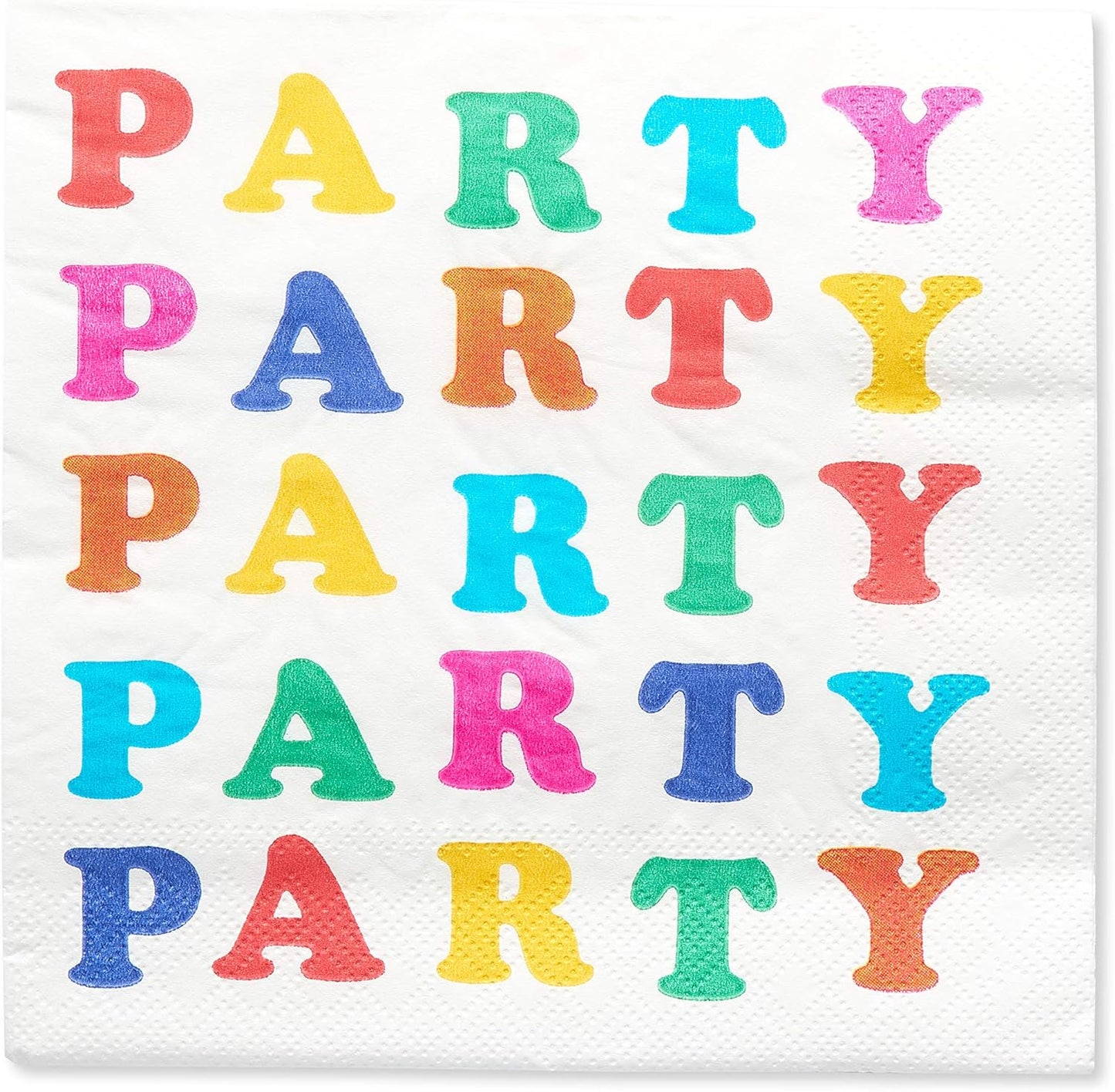 American Greetings Rainbow Party Supplies, Lunch Napkins (50-Count)