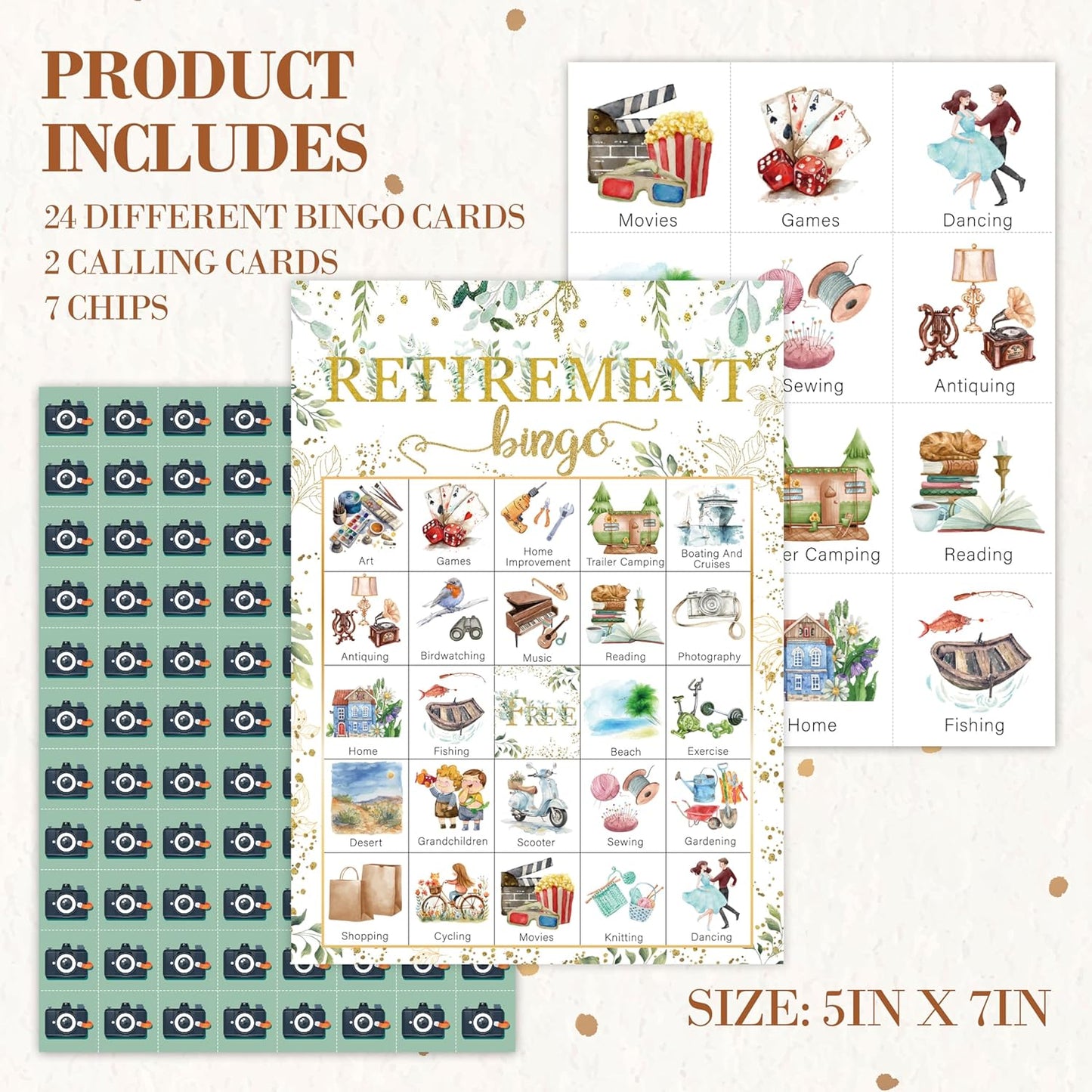 Book Bingo Game, Reading Party Bingo Cards Set, Read Themed Party Games Supplies for Book Lovers, Adults Family Friends Holiday Activities Favors Decorations for 24 Player, 01