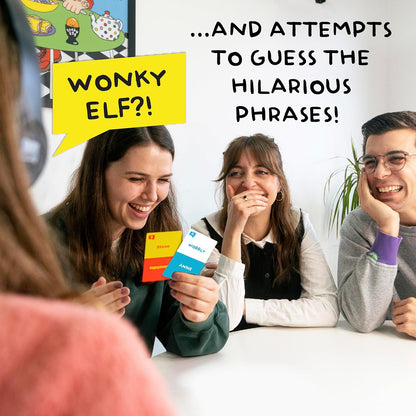 Sorry What Game - Uncensored Lip Reading Party Games for Adults - Based On The Headphone Challenge TikTok Trend - 2+ Players 40,000 Funny Phrase Combos - Adult Games for Game Night (Ages 17+)