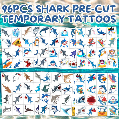 Tropical Flower Hawaiian Temporary Tattoos for Kids - 96 PCS Pre-cut Hawaii Luau Hibiscus Plumeria Party Favors Flower Summer Waterproof Stickers for Summer Aloha Party Decoration Supplies