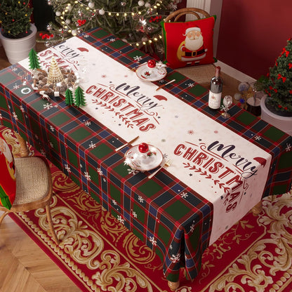 Rectangle Table Cloth,100% Waterproof Tablecloth Oil Proof Spill Proof Vinyl Table Cloth, Wipe Clean Plastic Table Cover for Dining, Camping, Indoor and Outdoor 52" x 70",Leaves