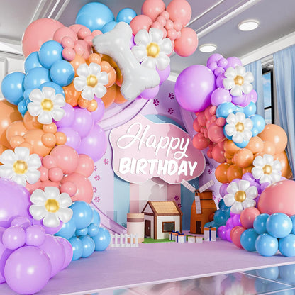 ALL-IN-1 Red Black and White Balloon Arch Kit for Red and Black Birthday Party Decorations – Reds and Blacks Balloons for White Black and Red Balloon Garland Kit – Graduation Black and Red Balloons