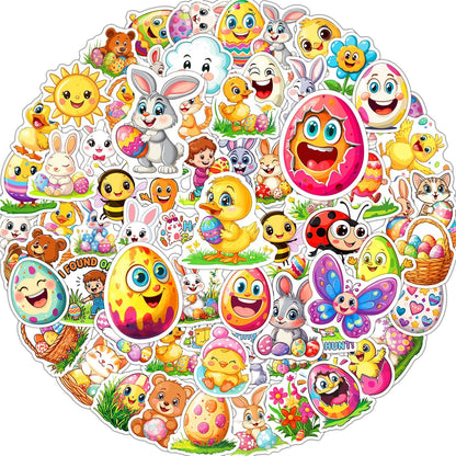 JCFIRE 200PCS Stickers for Kids, Waterproof Cute Mixed Animal Food Vinyl Scrapbook Stickers for Water Bottle, Book, Laptop, Goodie Bags Stuffers Kids Party Favors, Classroom Supplies Must Haves