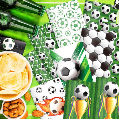 OXYLIPO 24 Pcs Sports Party Favors Soccer Mini Notepads Soccer Notebooks- Spiral Journal Notebooks with Soccer Theme Designs, Teacher School Classroom Reward Supplies for Teens Boys Girls
