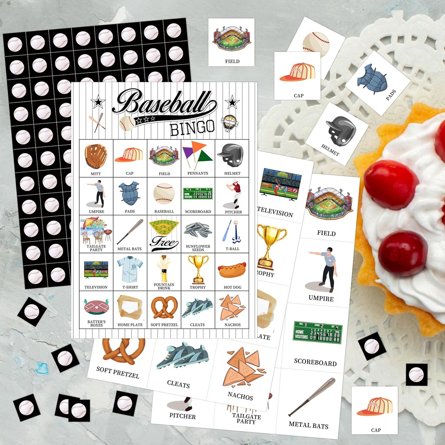 Book Bingo Game, Reading Party Bingo Cards Set, Read Themed Party Games Supplies for Book Lovers, Adults Family Friends Holiday Activities Favors Decorations for 24 Player, 01