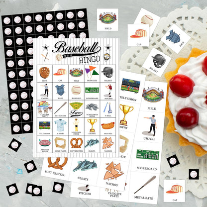Book Bingo Game, Reading Party Bingo Cards Set, Read Themed Party Games Supplies for Book Lovers, Adults Family Friends Holiday Activities Favors Decorations for 24 Player, 01