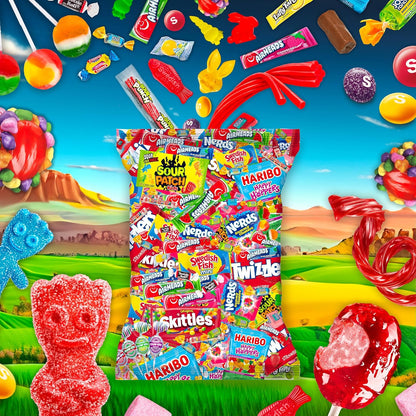 Bulk Candy Variety Pack - 2 lb Bulk Individually Wrapped Candies for Piñata Filler Stuffers - Pinata Candy Party Favors - Assorted Candies - Father's Day
