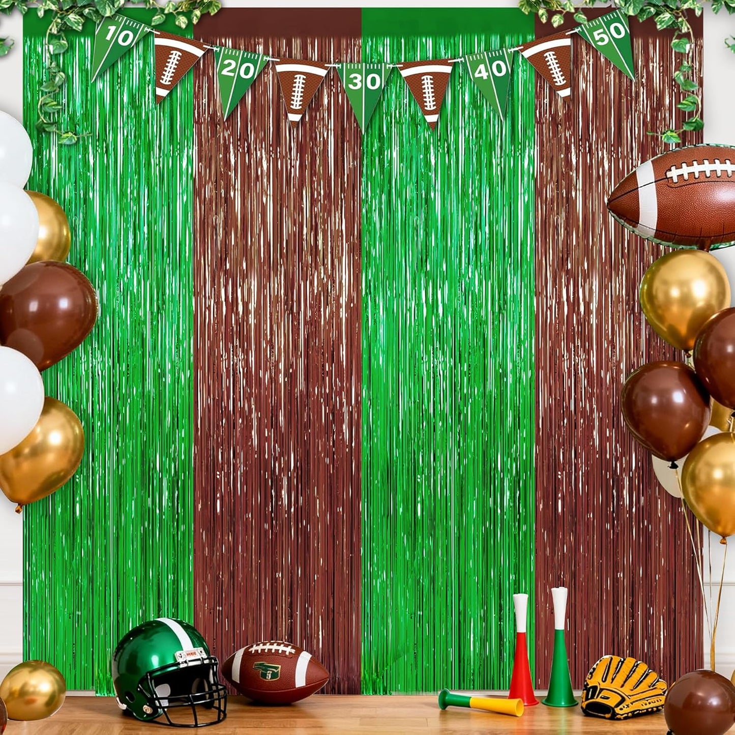 Black Fringe Curtain Party Streamers 2Pack 3.3x8.3 Ft Foil Fringe Backdrop Curtains for Birthday Wedding Bridal Baby Shower Halloween Decor Tinsel Streamers Black Party Decorations Door Streamers