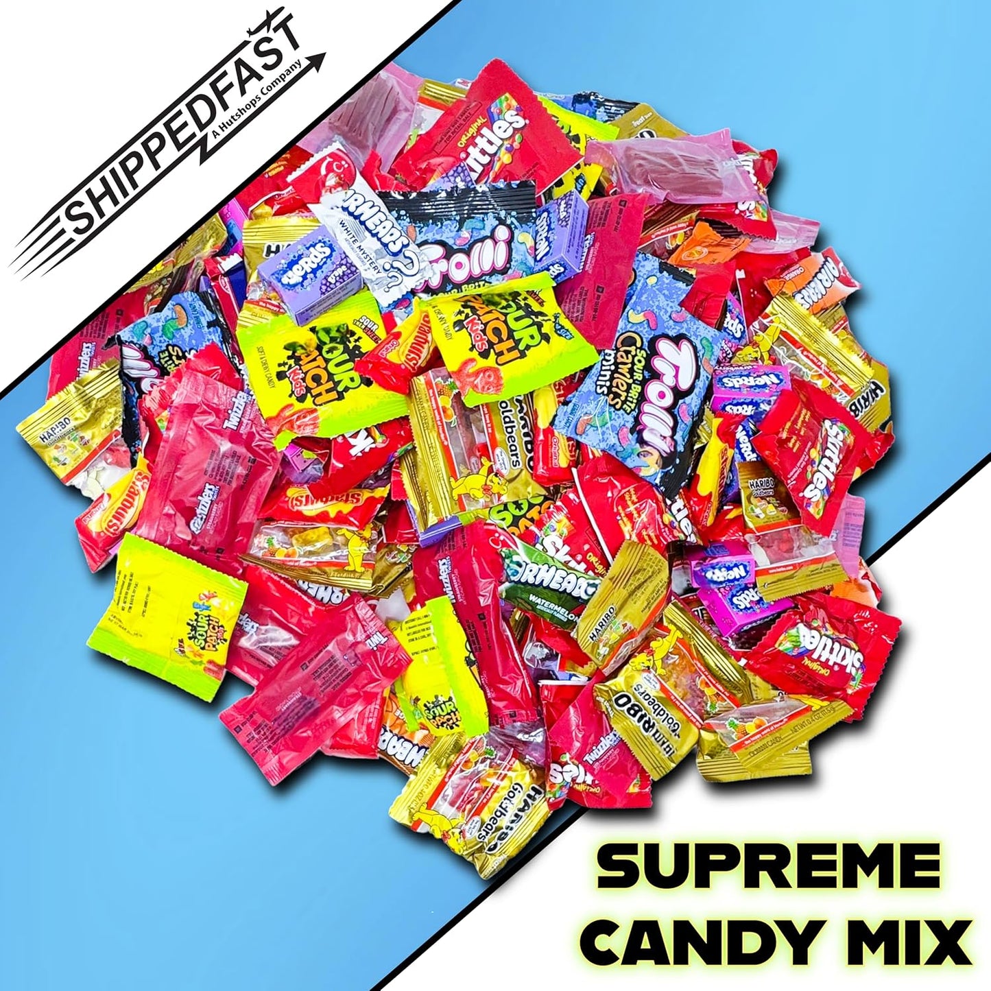 Candy Mix Variety Pack Bulk Assorted Chewy. Individually Wrapped Bag of Candy for Piñata Stuffers, Goodie Bags, Birthday Parties, Kids’ Treats & Party Favors 1 lbs. (Net Wt. 16 oz)
