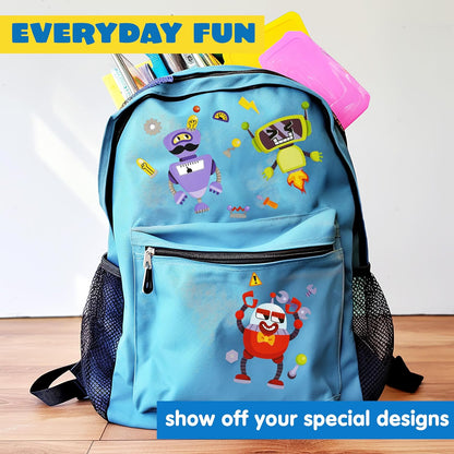JOYIN 24 Sheets 9"x6" Make a face Stickers for Kids, Make Your Own Stickers with Unicorn, Dinosaur, Sea and Safari Animals, Party Favors Kids Crafts, Goodie Bags Stuffers Classroom Activities