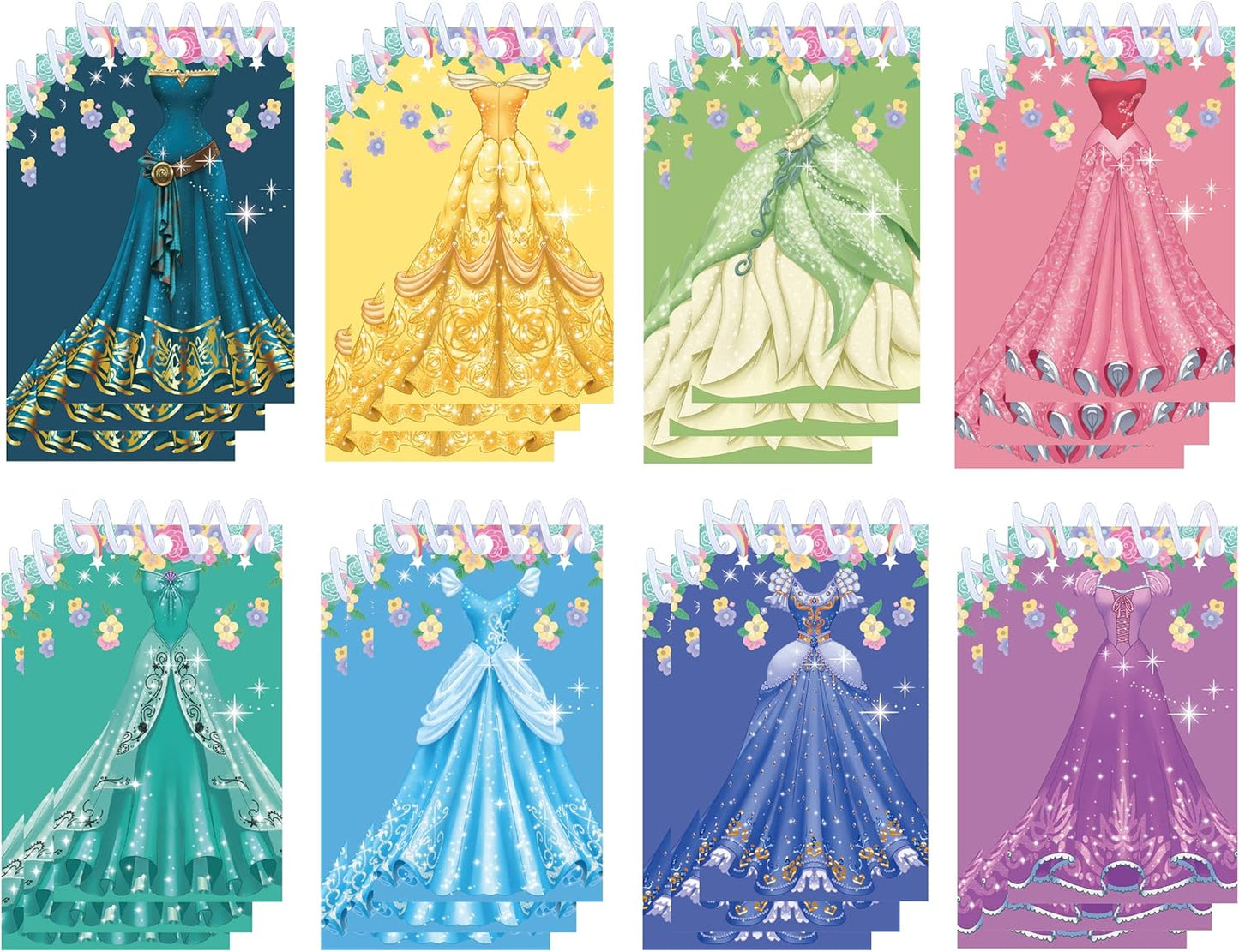 Princess party favors |12 invisible ink pen and 12 mini Notepads| Princess party Goodie Bag Stuffers, Classroom Prizes, party supplies