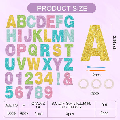 BEISHIDA 116 PCS A-Z DIY Letter Banner Kit Make Your Own Banner Including 111 Letters and Numbers 3 Rope and 2 Threading Device,Customized for Birthday Graduation Wedding Decor Black