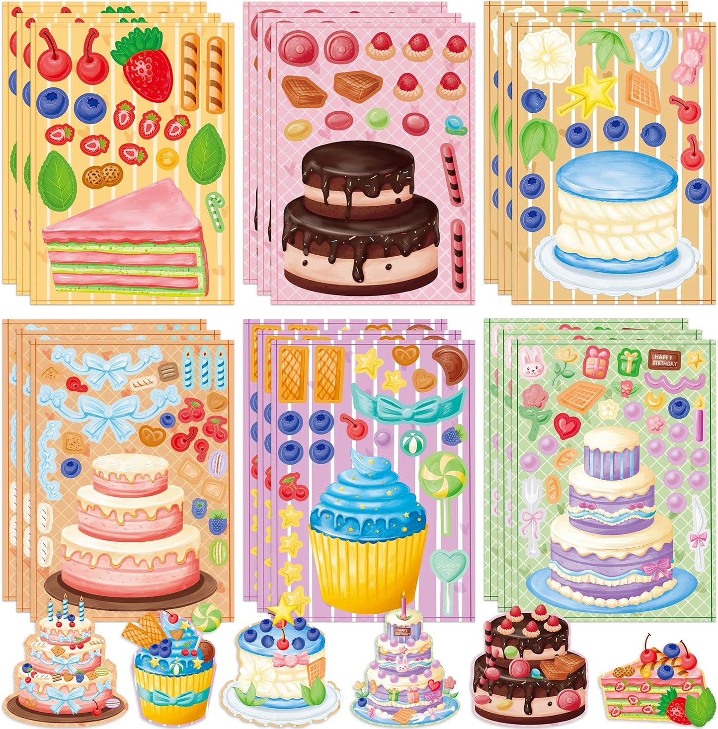 LINAYE 24 Sheets Insect Stickers with Jar Scenes, Make Your Own Bug Jar Stickers, Spring Crafts Activities for Kids Spring Party Decorations Supplies for Kids