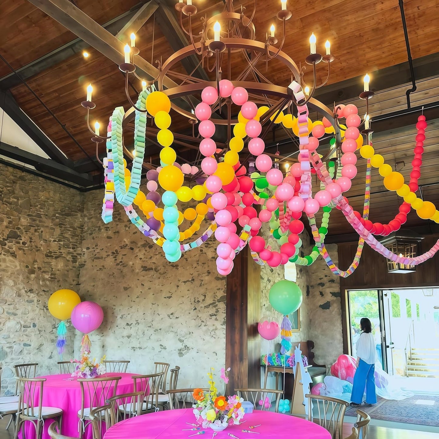 Gold Quick Link Balloons, 60PCS Linking for Balloon Wall Arch Chains, 6inch Linkable for Wedding Birthday Baby Shower Engagement Graduation Party Decorations