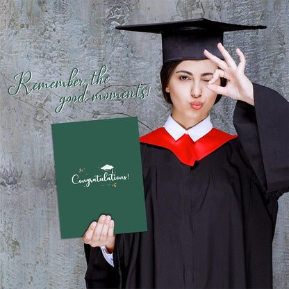 DYIRBIIY 18"X12" Graduation Signature Board - Class of 2026 - Grad Guest Book Alternative for College & High School Students, Congrats Graduate Gift, Party Favors & Decors(Blue) - A10