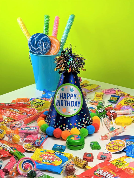Candy Variety Pack - Assorted Candy Party Mix - 4 LB Bag - Sweets Assortment - Bulk Individually Wrapped - Pinata Candies - Mixed Candies - Queen Jax - Deluxe Mix - Father's Day