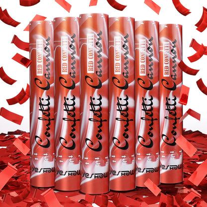 Confetti Cannon Party Poppers Gold,(6 pack) YESHOW Confetti Shooters Blaster for Birthday Graduation Wedding Christmas New Year’s Eve and Valentine's Day Any Celebrations