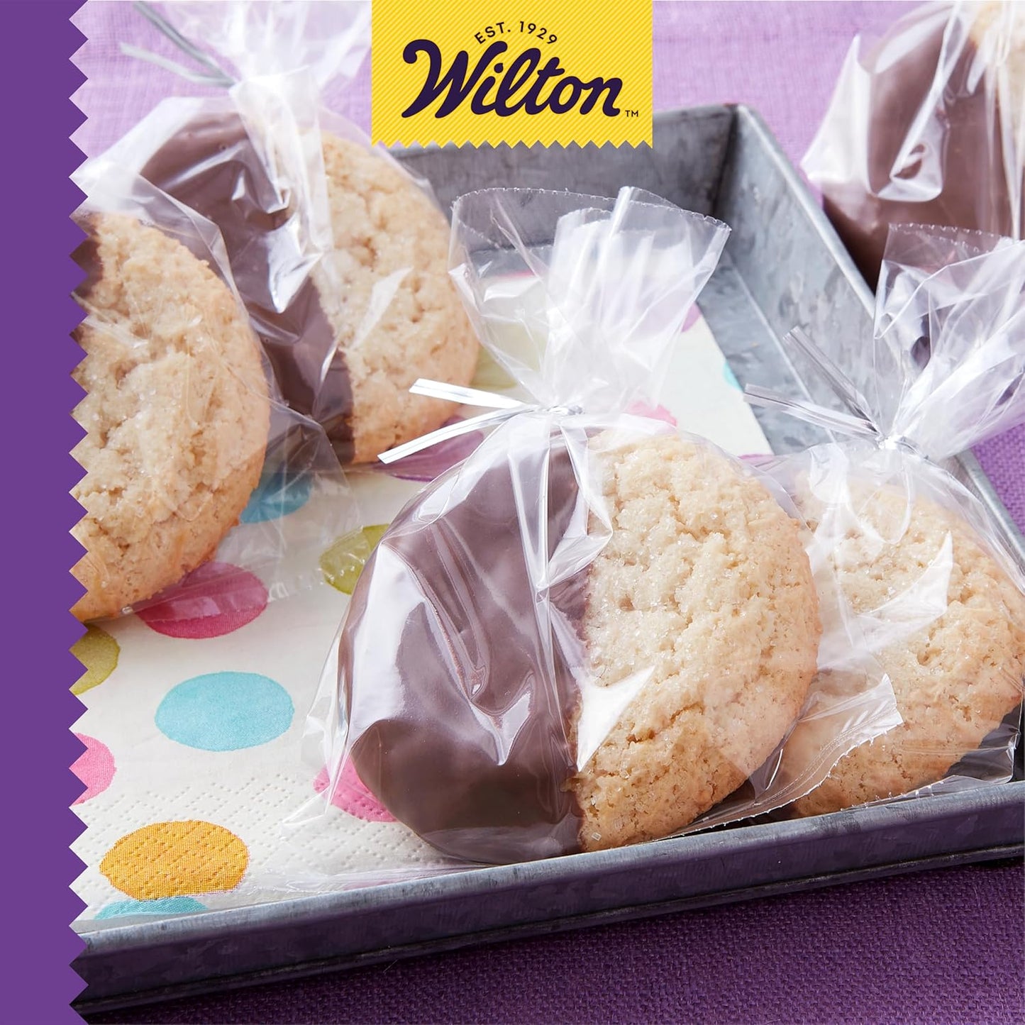Wilton Clear Treat Party Bags, 4 x 9.5 in., 150 Pack