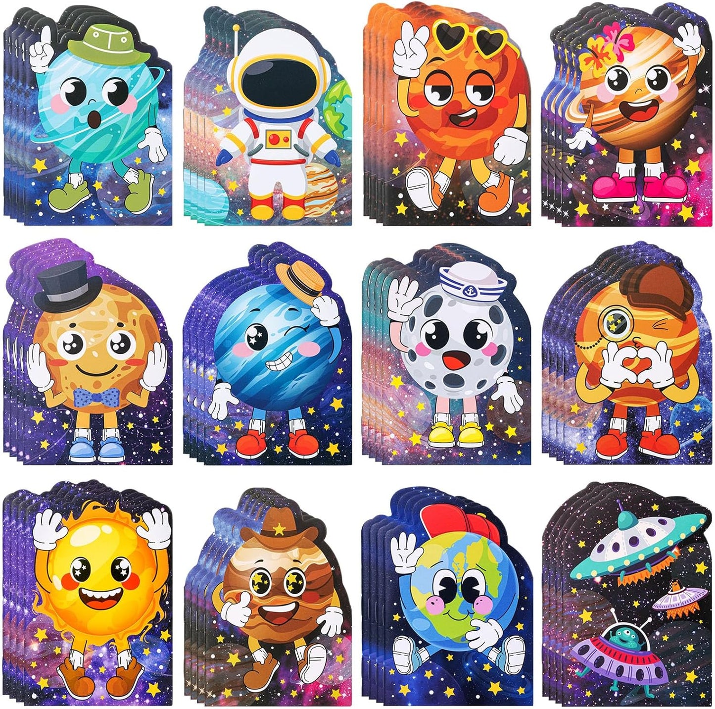 Maxdot 48 Pcs Farm Animals Mini Notebooks Bulk Party Favors Gift Small Cute Pocket Notepads with 20 Sheets, Gifts for Birthday, Back to School Party Classroom Prizes Gift